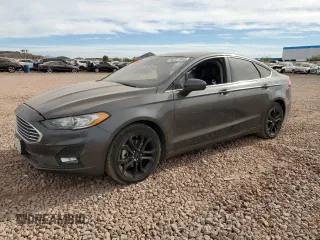 2019 Ford Fusion SE with VIN 3FA6P0HD4KR177589, listed as a Copart auction lot 86351984 with 126,075 mi miles and Salvage Title. Bid and sale history available at carsss.com. Image 1.