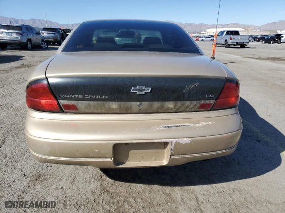 1999 Chevrolet Monte Carlo LS with VIN 2G1WW12M3X9278558, listed as a Copart auction lot 49515085 with 156,163 mi miles and Salvage Title. Bid and sale history available at carsss.com. Image 6.