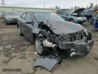 2013 Mazda Mazda3 i Grand Touring with VIN JM1BL1MP6D1724160, listed as a Copart auction lot 46107525 with 0 mi miles and Salvage Title. Bid and sale history available at carsss.com. Image 10.