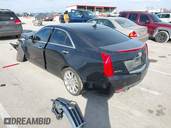 2013 Cadillac ATS Luxury with VIN 1G6AH5R30D0143143, listed as a IAAI auction lot 41504895 with 54,544 mi miles. Bid and sale history available at carsss.com. Image 3.