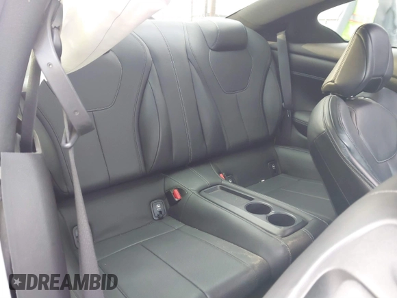 2018 Infiniti Q60 3.0t Luxe with VIN JN1EV7EL7JM392684, listed as a IAAI auction lot 41419590 with 50,418 mi miles and . Bid and sale history available at carsss.com. Image 8.
