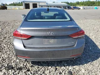 2015 Hyundai Genesis 3.8L with VIN KMHGN4JE2FU063843, listed as a Copart auction lot 68433684 with 152,730 mi miles and Salvage Title. Bid and sale history available at carsss.com. Image 6.