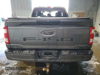 2022 Ford F-150 XL with VIN 1FTEX1EP2NFA76658, listed as a Copart auction lot 44104645 with 44,315 mi miles and Salvage title. Bid and sale history available at DreamBid. Image 6.