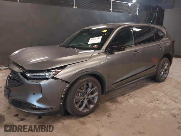 2024 Acura MDX w/A-Spec Package with VIN 5J8YE1H08RL001585, listed as a IAAI auction lot 42211267 with 14,307 mi miles and . Bid and sale history available at DreamBid. Image 17.