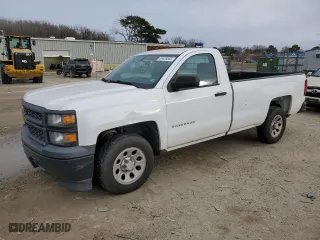2014 Chevrolet Silverado 1500 Work Truck with VIN 1GCNCPEHXEZ288892, listed as a Copart auction lot 89408565 with 170,692 mi miles and Clean Title. Bid and sale history available at carsss.com. Image 1.