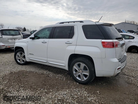 2015 GMC Terrain Denali with VIN 2GKALUEK4F6177975, listed as a Copart auction lot 47483555 with 77,576 mi miles and Salvage Title. Bid and sale history available at carsss.com. Image 2.