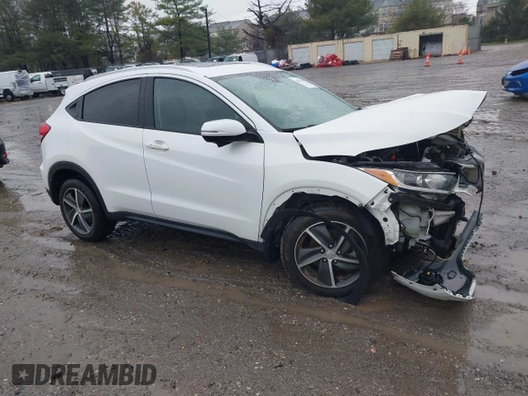 2021 Honda HR-V EX with VIN 3CZRU6H56MM724240, listed as a IAAI auction lot 41871785 with 1 mi miles. Bid and sale history available at carsss.com. Image 1.