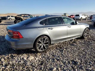 2019 Volvo S90 Momentum with VIN LVY102AK9KP081261, listed as a Copart auction lot 77707634 with 44,603 mi miles and Salvage Title. Bid and sale history available at carsss.com. Image 3.