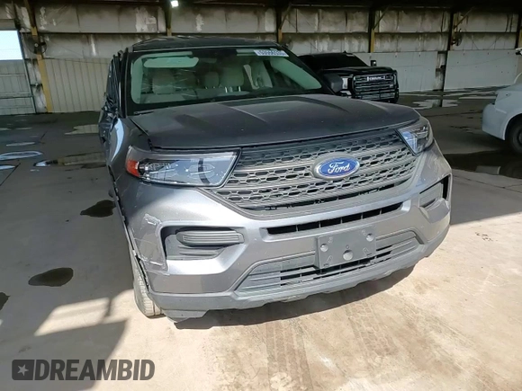 2021 Ford Explorer with VIN 1FMSK7BH9MGB45058, listed as a Copart auction lot 53556535 with 25,383 mi miles and Salvage Title. Bid and sale history available at carsss.com. Image 11.