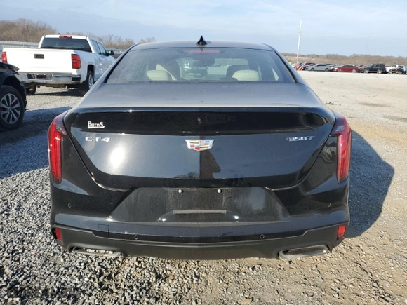 2023 Cadillac CT4 Luxury with VIN 1G6DJ5RK8P0102580, listed as a Copart auction lot 43538405 with 18,348 mi miles and Salvage Title. Bid and sale history available at carsss.com. Image 6.