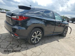 2020 Lexus RX 350 with VIN 2T2HZMDA8LC216493, listed as a Copart auction lot 61396315 with 43,650 mi miles and Salvage title. Bid and sale history available at DreamBid. Image 3.
