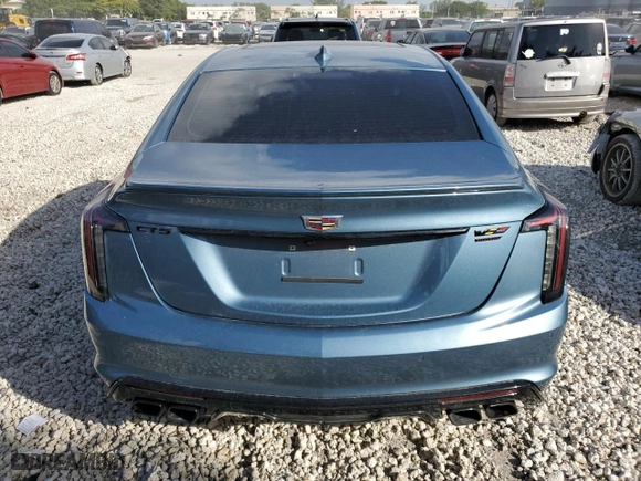 2023 Cadillac CT5-V Blackwing with VIN 1G6DY5R68P0810780, listed as a Copart auction lot 78597544 with NaN miles and Salvage Title. Bid and sale history available at carsss.com. Image 6.