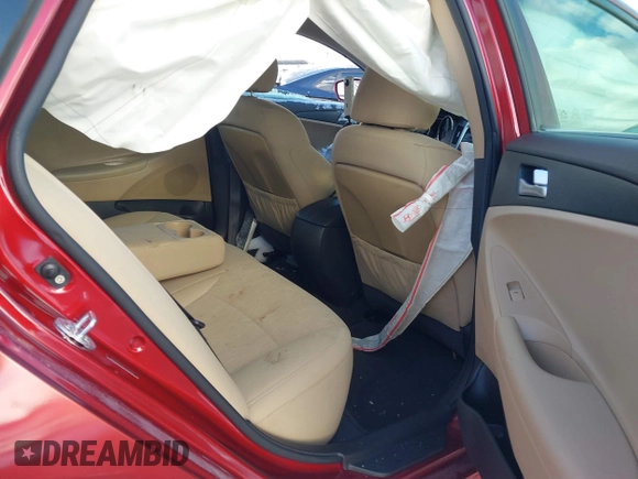 2012 Hyundai Sonata GLS with VIN 5NPEB4AC8CH335899, listed as a IAAI auction lot 41378841 with 54,837 mi miles. Bid and sale history available at carsss.com. Image 8.