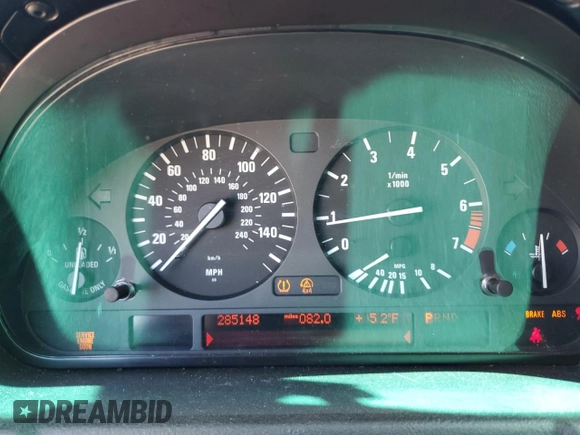 2006 BMW X5 3.0i with VIN 5UXFA13556LY25803, listed as a Copart auction lot 76314694 with 285,148 mi miles and Salvage Title. Bid and sale history available at carsss.com. Image 9.