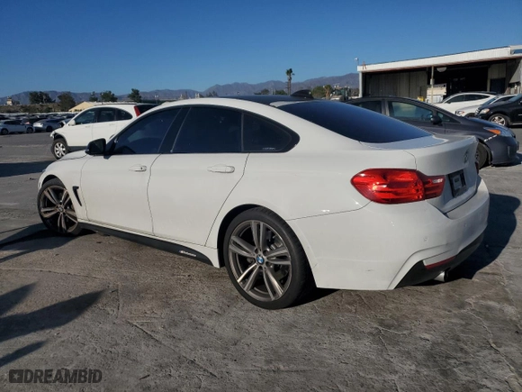 2016 BMW 4 Series 435i with VIN WBA4B1C53GG241946, listed as a Copart auction lot 46934645 with 99,916 mi miles and Clean Title. Bid and sale history available at carsss.com. Image 2.