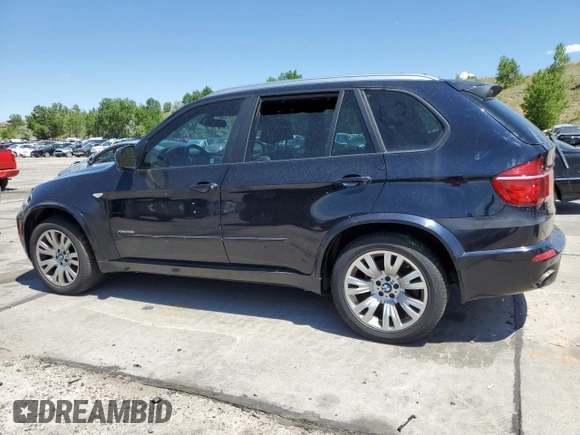 2012 BMW X5 50i with VIN 5UXZV8C59CL426057, listed as a Copart auction lot 63341775 with 92,822 mi miles and Clean title. Bid and sale history available at DreamBid. Image 2.