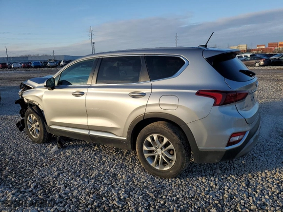 2020 Hyundai Santa Fe SE with VIN 5NMS2CADXLH272985, listed as a Copart auction lot 86184044 with 95,549 mi miles and Salvage Title. Bid and sale history available at carsss.com. Image 2.
