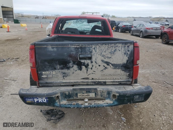 2003 Chevrolet S-10 LS with VIN 1GCCS19X538181521, listed as a Copart auction lot 51271475 with 0 mi miles and Salvage Title. Bid and sale history available at carsss.com. Image 6.