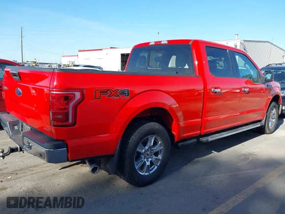2016 Ford F-150 XLT z VIN 1FTFW1EF2GKF68647, wystawiony jako IAAI lot #42349462 z przebiegiem Nie podano mil oraz . Historia ofert i sprzedaży dostępna na DreamBid. Obrazek 4.