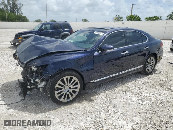 2017 Lexus LS 460 with VIN JTHBL5EFXH5145375, listed as a Copart auction lot 60652145 with 67,062 mi miles and Salvage title. Bid and sale history available at DreamBid. Image 1.