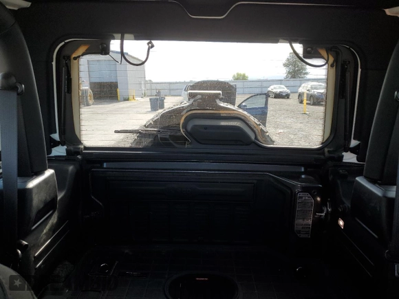 2023 Jeep Wrangler Rubicon with VIN 1C4HJXCG5PW652704, listed as a Copart auction lot 59762475 with 19,924 mi miles and Salvage title. Bid and sale history available at DreamBid. Image 10.