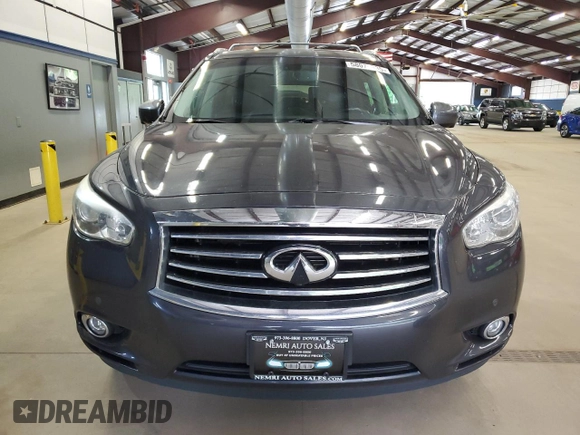 2014 Infiniti QX60 with VIN 5N1AL0MM1EC536756, listed as a Copart auction lot 58070835 with 202,567 mi miles and Clean title. Bid and sale history available at DreamBid. Image 5.