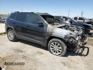 2020 Jeep Cherokee Latitude with VIN 1C4PJLCB4LD605887, listed as a Copart auction lot 58045785 with Not provided miles and Salvage title. Bid and sale history available at DreamBid. Image 4.