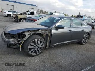 2019 Audi A6 Premium Plus z VIN WAUL2AF2XKN112748, wystawiony jako Copart lot #44645275 z przebiegiem 75 207 mil mil oraz Szkoda całkowita • Salvage title. Historia ofert i sprzedaży dostępna na DreamBid. Obrazek 1.