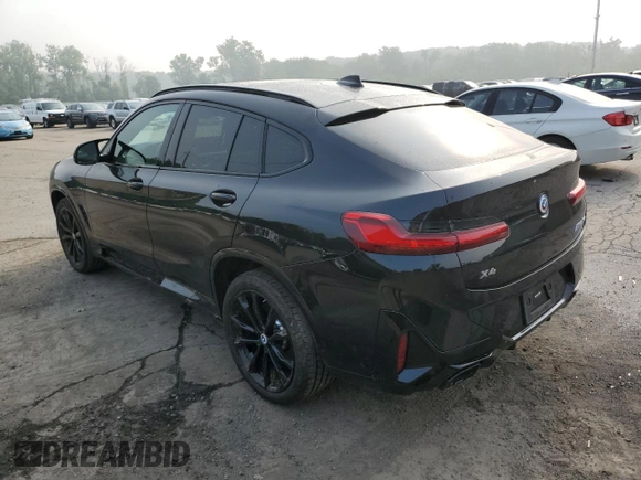 2023 BMW X4 M40i with VIN 5UX43DT0XP9P68536, listed as a Copart auction lot 58071583 with 11,399 mi miles. Bid and sale history available at carsss.com. Image 2.