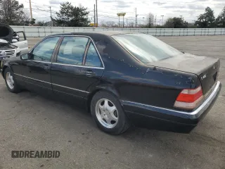 1997 Mercedes-Benz S-Class with VIN WDBGA43G7VA367943, listed as a Copart auction lot 49953995 with 248,573 mi miles and Salvage Title. Bid and sale history available at carsss.com. Image 2.