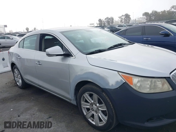2012 Buick LaCrosse Premium 1 with VIN 1G4GE5E3XCF168614, listed as a IAAI auction lot 40491214 with 215,742 mi miles and . Bid and sale history available at DreamBid. Image 13.