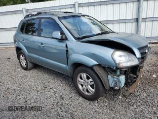 2008 Hyundai Tucson SE with VIN KM8JN12D48U905241, listed as a Copart auction lot 55388775 with 156,970 mi miles and Salvage Title. Bid and sale history available at DreamBid. Image 4.