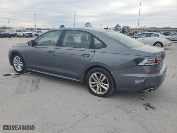 2021 Volkswagen Passat 2.0T S with VIN 1VWAA7A30MC013545, listed as a Copart auction lot 44206705 with 91,688 mi miles and Salvage Title. Bid and sale history available at carsss.com. Image 2.