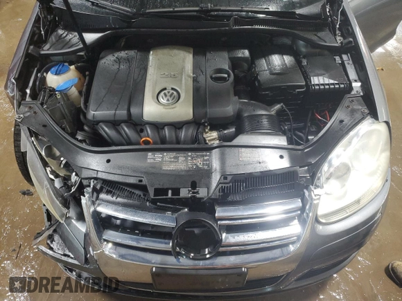 2006 Volkswagen Jetta 2.5L with VIN 3VWSF71K56M748178, listed as a Copart auction lot 44041355 with 80,058 mi miles and Salvage title. Bid and sale history available at DreamBid. Image 11.