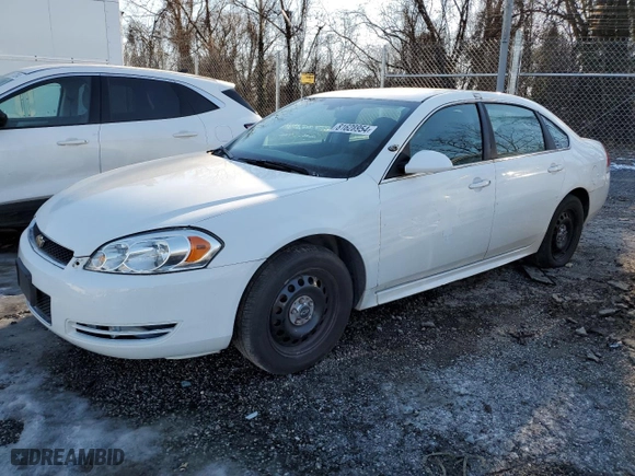2014 Chevrolet Impala Limited Police Police with VIN 2G1WD5E36E1110117, listed as a Copart auction lot 81628954 with 87,968 mi miles and Clean Title. Bid and sale history available at carsss.com. Image 1.