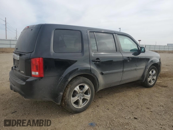 2012 Honda Pilot EX with VIN 5FNYF4H41CB044434, listed as a Copart auction lot 49138695 with 127,872 mi miles and Salvage Title. Bid and sale history available at DreamBid. Image 3.