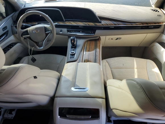 2021 Cadillac Escalade Sport Platinum with VIN 1GYS4GKL4MR171651, listed as a Copart auction lot 73822044 with 56,150 mi miles and Salvage Title. Bid and sale history available at carsss.com. Image 8.