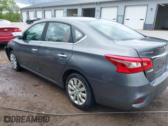 2017 Nissan Sentra SV with VIN 3N1AB7AP6HL702358, listed as a IAAI auction lot 42189741 with 84,025 mi miles and . Bid and sale history available at DreamBid. Image 3.