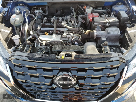 2023 Nissan Kicks SV with VIN 3N1CP5CV4PL508727, listed as a Copart auction lot 54176375 with 22,333 mi miles and Salvage Title. Bid and sale history available at DreamBid. Image 12.