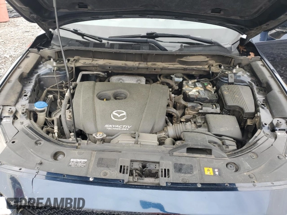 2017 Mazda CX-5 Grand Touring with VIN JM3KFADL3H0125143, listed as a Copart auction lot 50178005 with 160,058 mi miles and Salvage Title. Bid and sale history available at carsss.com. Image 14.