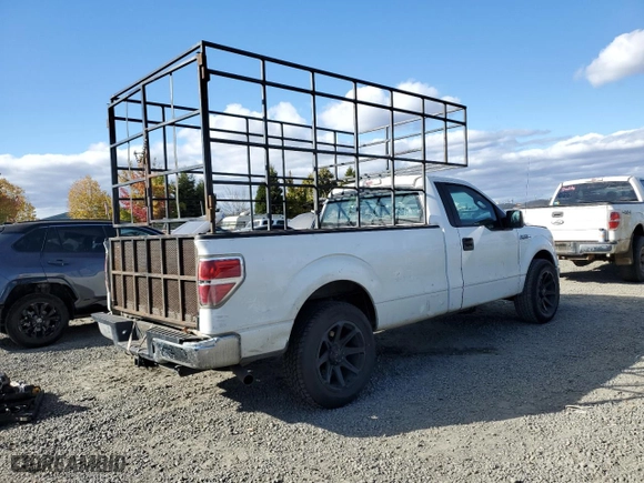 2014 Ford F-150 XL with VIN 1FTNF1CF1EKE27564, listed as a Copart auction lot 75857954 with 0 mi miles and Clean Title. Bid and sale history available at carsss.com. Image 3.