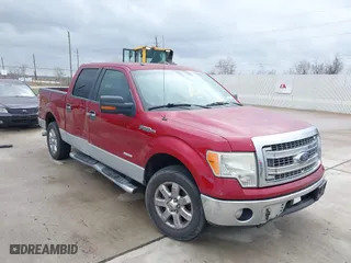 2013 Ford F-150 XL with VIN 1FTFW1CTXDKD88563, listed as a IAAI auction lot 41557298 with 223,301 mi miles. Bid and sale history available at carsss.com. Image 6.