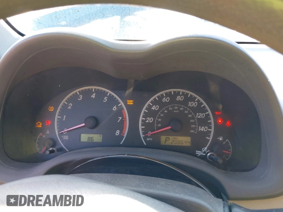 2010 Toyota Corolla with VIN 1NXBU4EE0AZ305870, listed as a IAAI auction lot 42228971 with 208,644 mi miles and . Bid and sale history available at DreamBid. Image 7.