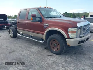 2008 Ford F-250 XL with VIN 1FTSW21R48EB23430, listed as a IAAI auction lot 42681136 with 157,526 mi miles and . Bid and sale history available at DreamBid. Image 1.