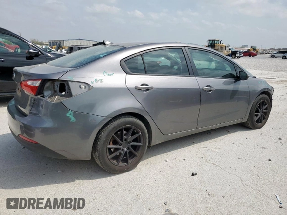 2016 Kia Forte LX with VIN KNAFX4A66G5502084, listed as a Copart auction lot 51177825 with 118,086 mi miles and Salvage Title. Bid and sale history available at carsss.com. Image 3.