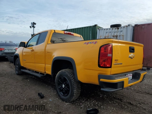 2018 Chevrolet Colorado 4WD Work Truck with VIN 1GCHTBEA2J1272665, listed as a Copart auction lot 85013314 with 63,279 mi miles and Salvage title. Bid and sale history available at DreamBid. Image 2.