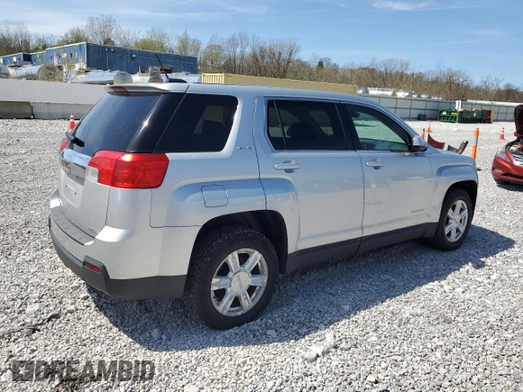 2015 GMC Terrain SLE with VIN 2GKFLVEK0F6265871, listed as a Copart auction lot 54306335 with 149,232 mi miles and Salvage Title. Bid and sale history available at carsss.com. Image 3.