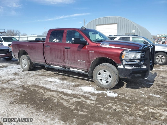 2022 Ram 2500 Tradesman with VIN 3C6UR5HJ8NG183014, listed as a Copart auction lot 45980135 with 67,573 mi miles and Salvage Title. Bid and sale history available at carsss.com. Image 4.
