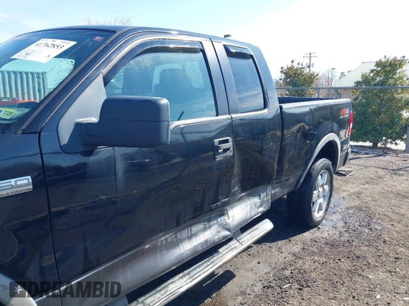 2006 Ford F-150 XLT with VIN 1FTPX14536NA73347, listed as a IAAI auction lot 41762853 with 125,952 mi miles. Bid and sale history available at carsss.com. Image 6.