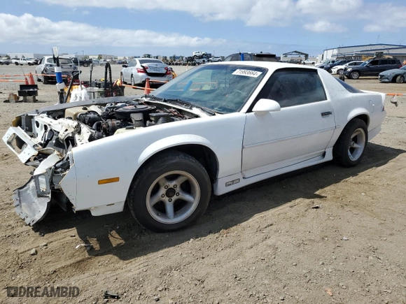 1991 Chevrolet Camaro RS with VIN 1G1FP23E7ML156297, listed as a Copart auction lot 71993664 with 179,656 mi miles and Clean Title. Bid and sale history available at carsss.com. Image 1.